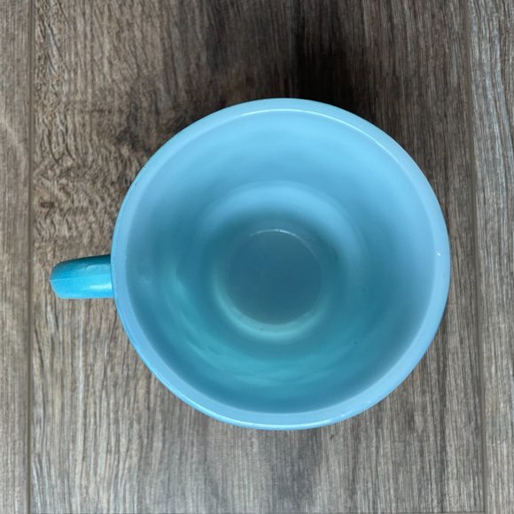 Anchor Hocking Fire King Vintage Blue Kimberly Mug - Picture 3 of 8